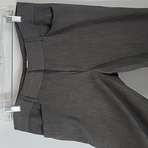 Michael Kors Gray Straight Leg Trousers Pants - Picture 3 of 7